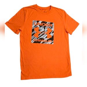 Under Armour Kids Orange Graphic T-Shirt